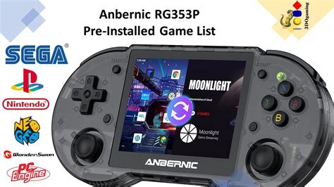 Retro Portable Console Anbernic RG353P, gray with Linux Gray - 3. . Anbernic rg353p games list